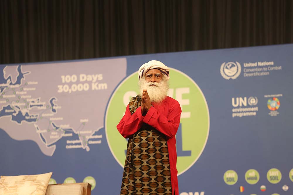 Govt expresses solidarity with Sadhguru&#8217;s &#8216;Save Soil&#8217; campaign