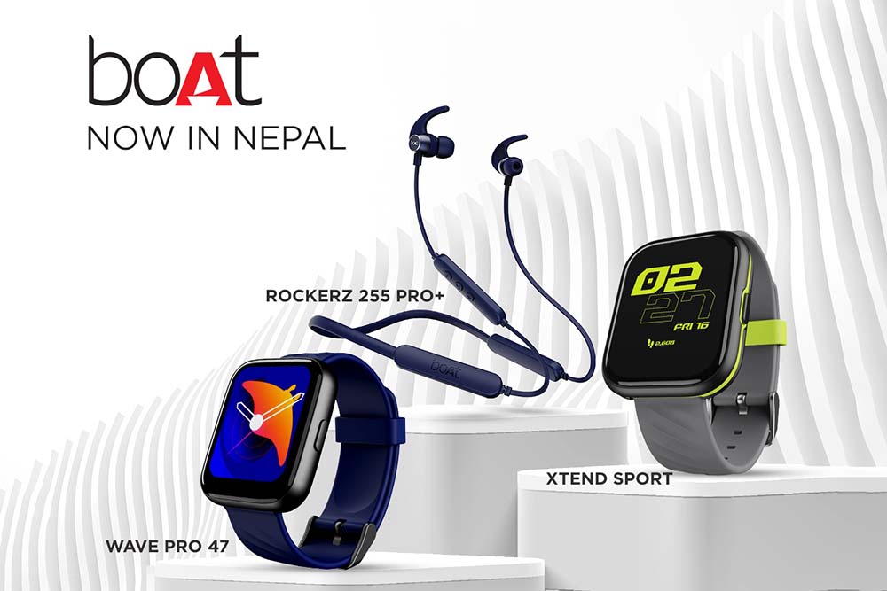 boAt&#8217;s new smartwatches, neckbands launched in Nepal