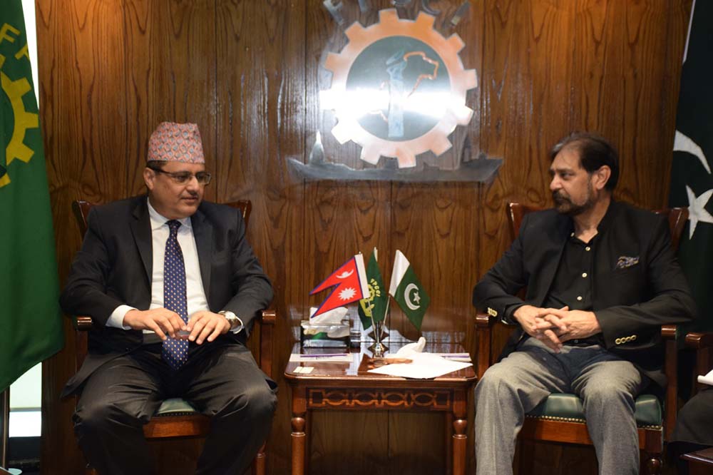 Ambassador Adhikari calls for Nepal-Pakistan economic collaboration 