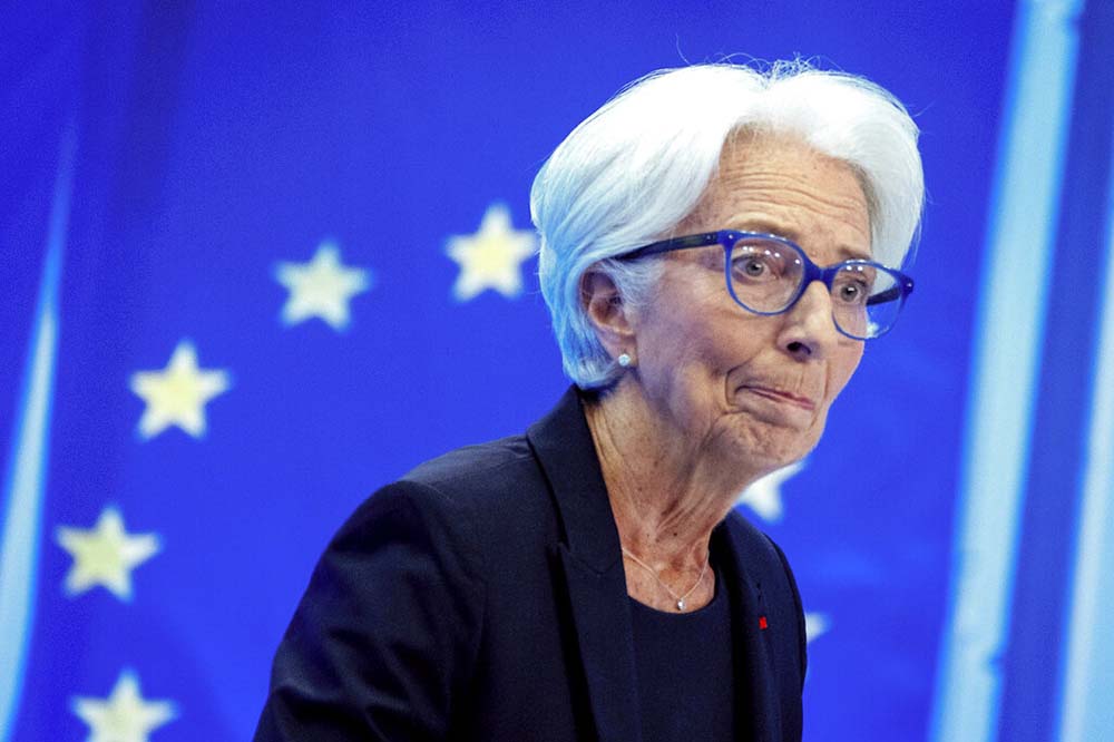 Europe’s inflation likely hasn’t peaked, ECB’s Lagarde says