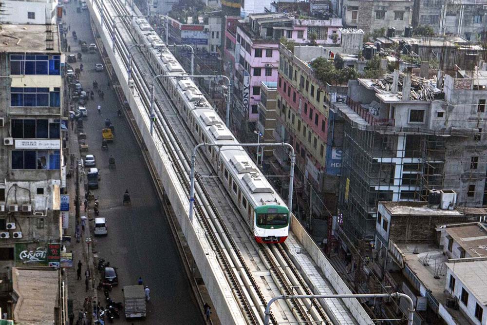 Bangladesh opens first metro service to ease Dhaka traffic