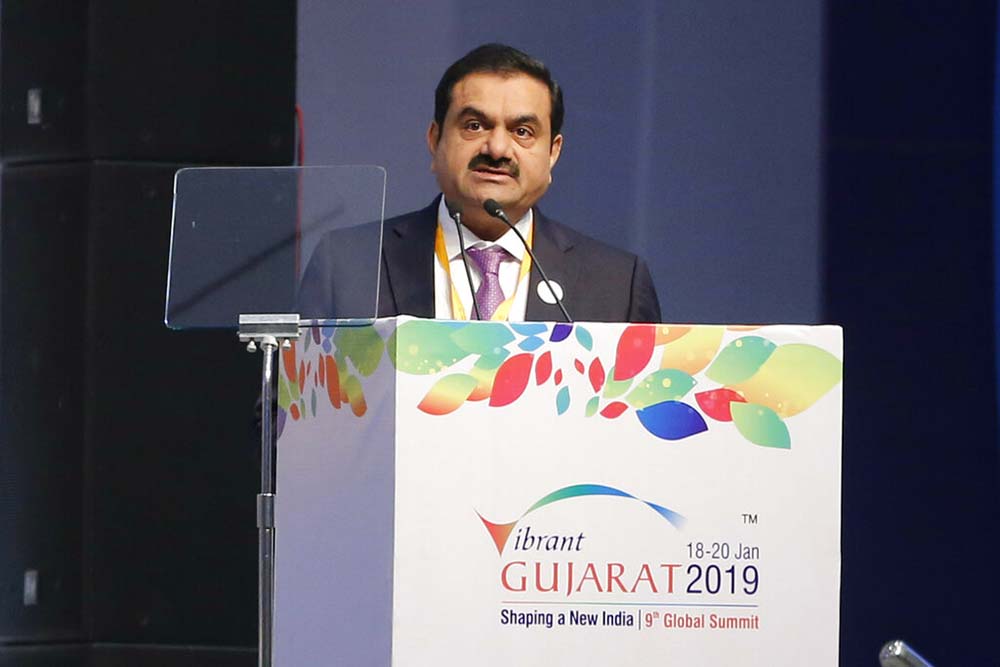 Indian coal magnate Gautam Adani goes green