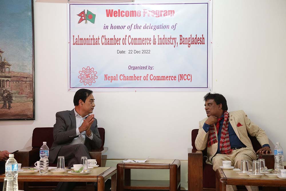 NCC urges delegation of Bangladeshi industrialists to invest in Nepal’s hydro sector