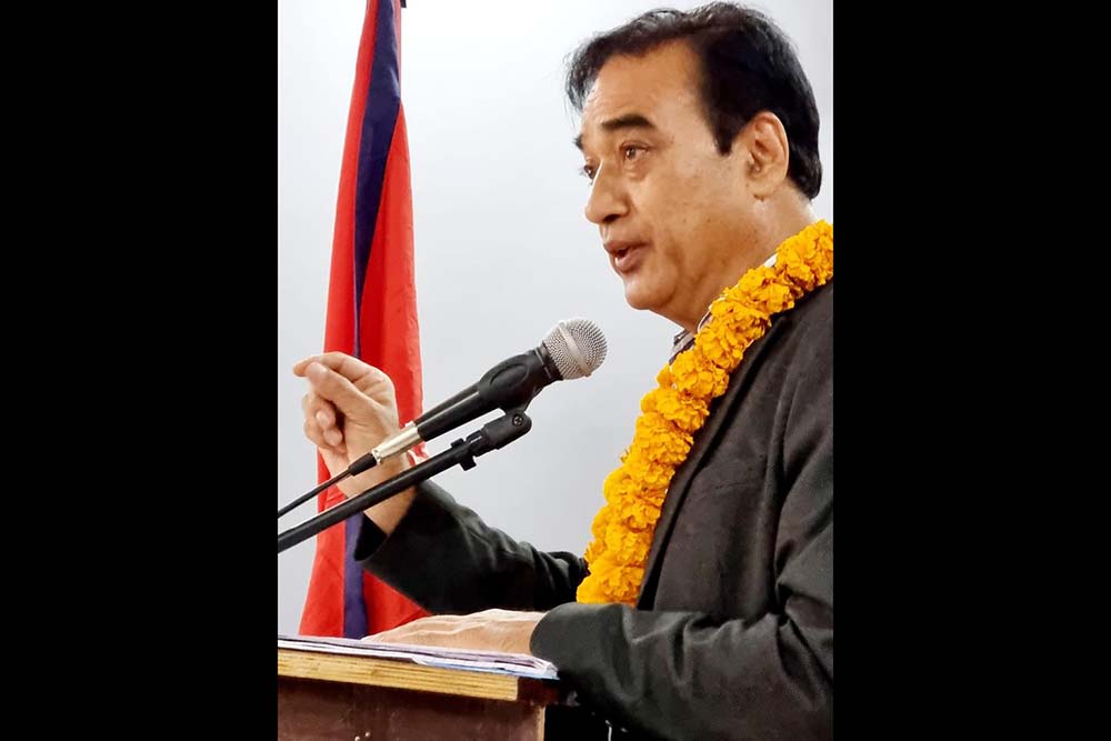 NCC President Malla inaugurates 9th general meeting of Tilottama Chamber