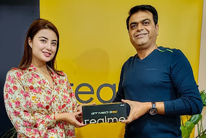 Former Miss Int’l Nepal Shah appointed brand ambassador of realme in Nepal