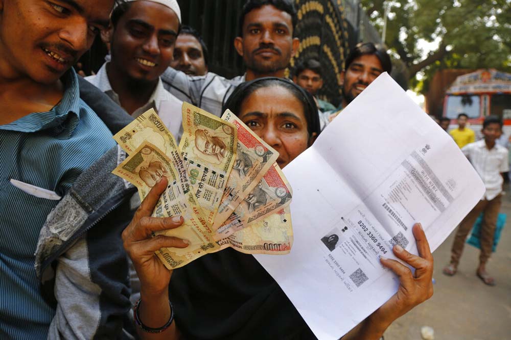 India’s top court upholds legality of 2016 currency ban
