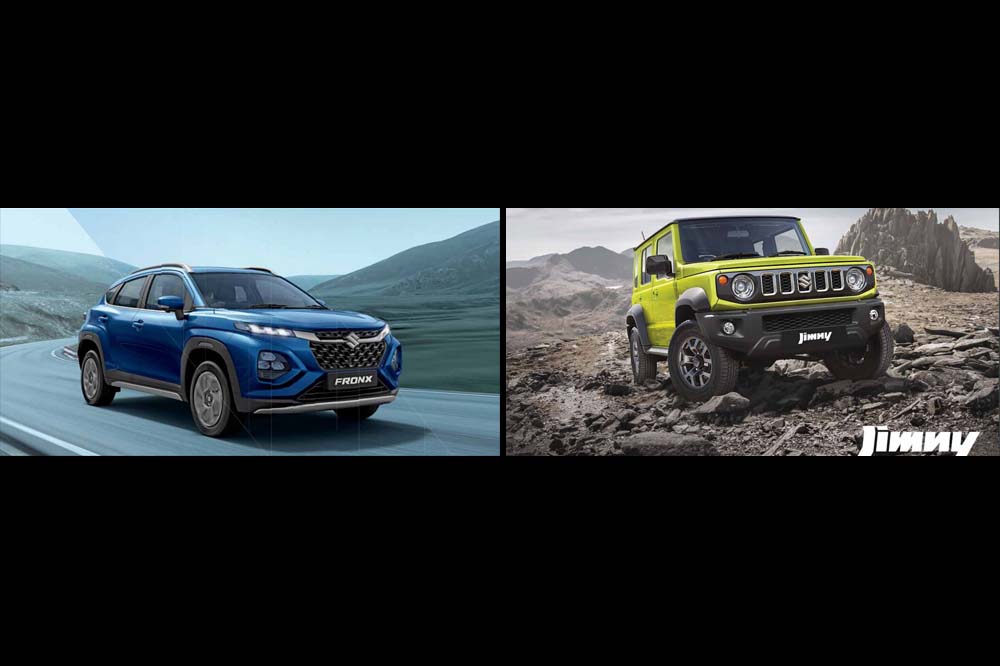 Maruti launches two new SUVs Fronx and Jimny at Auto Expo 2023