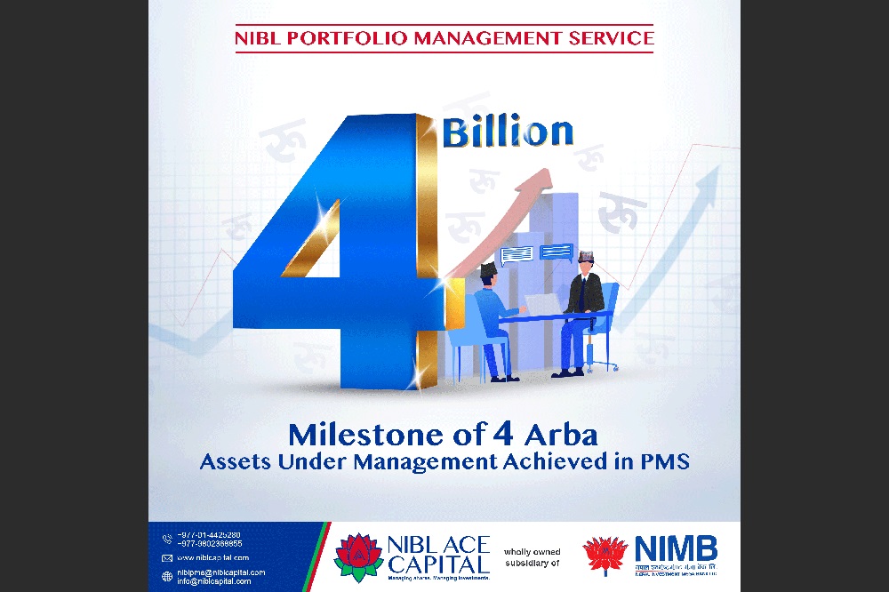 NIBL Ace Capital achieves milestone of 4bn AUM in PMS