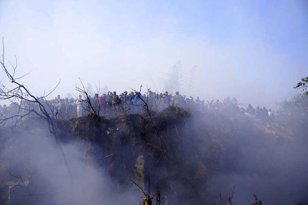 68 dead, 4 missing after plane crashes in Pokhara