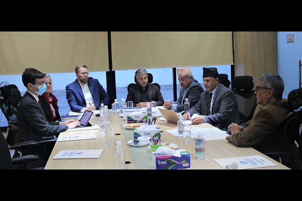 CBIFIN officials, IMF reps discuss current economic situation of Nepal