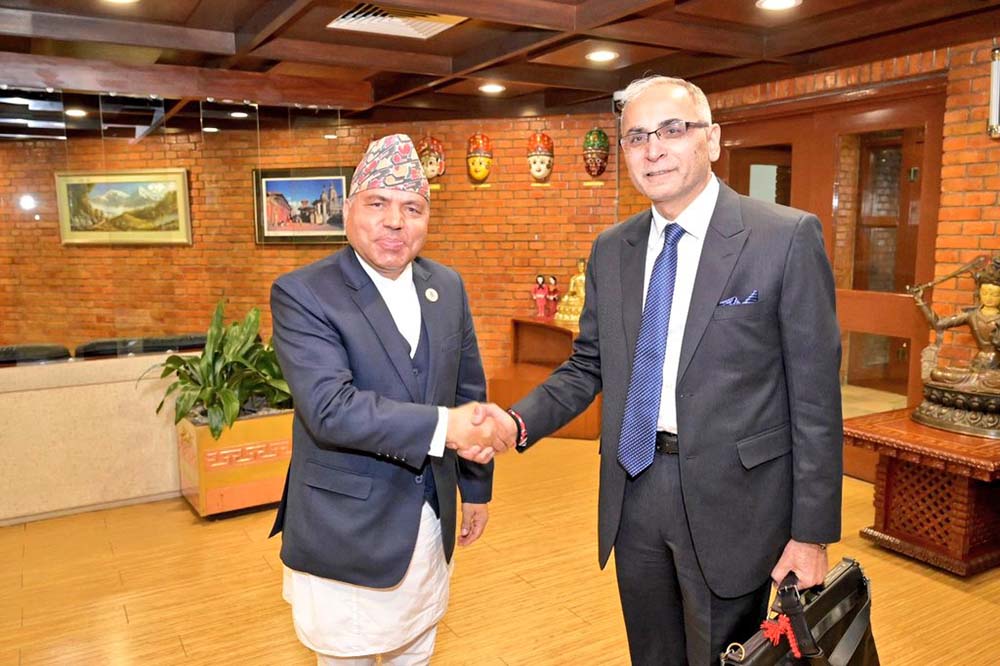 Indian foreign secretary Kwatra arrives in Kathmandu