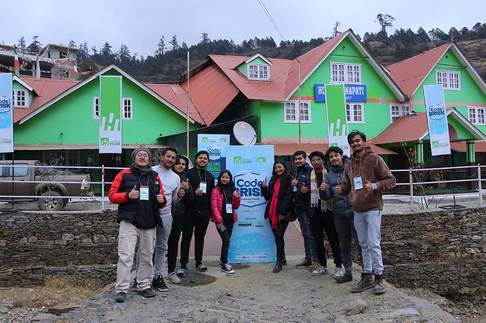 Students’ community at Herald College Kathmandu hosts hackathon in Dolakha