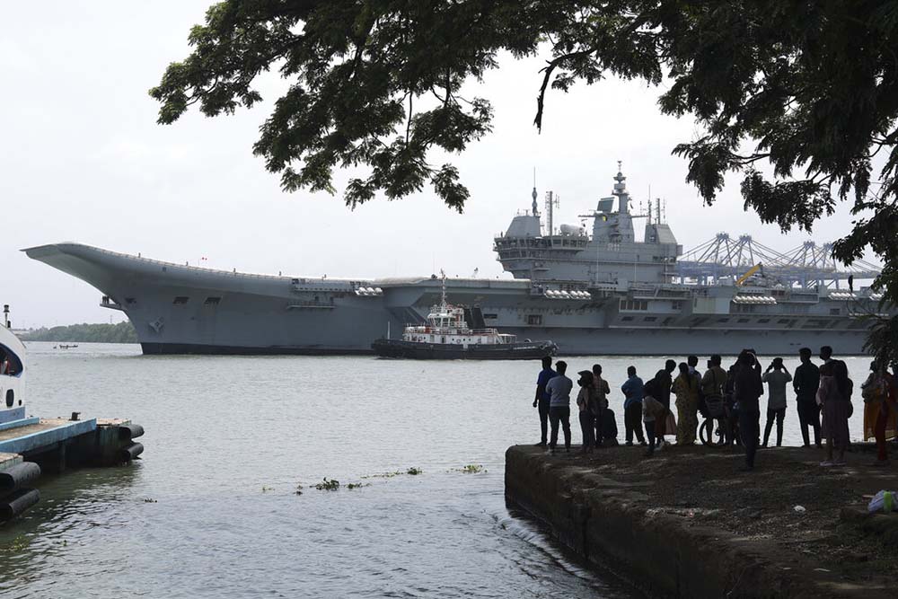 India’s aircraft carriers key to Indo-Pacific strategy