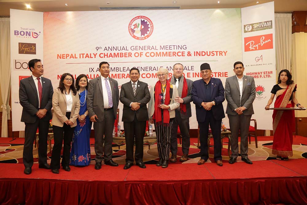 Nepal Italy Chamber of Commerce and Industries holds 9th AGM