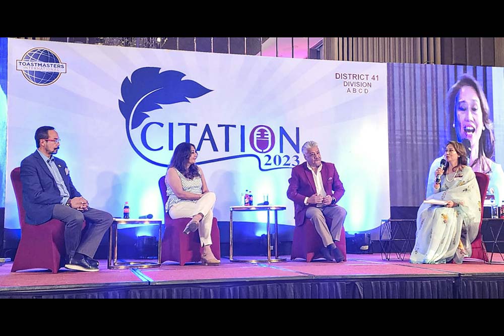 Toastmasters in Nepal concludes CITATION 2023