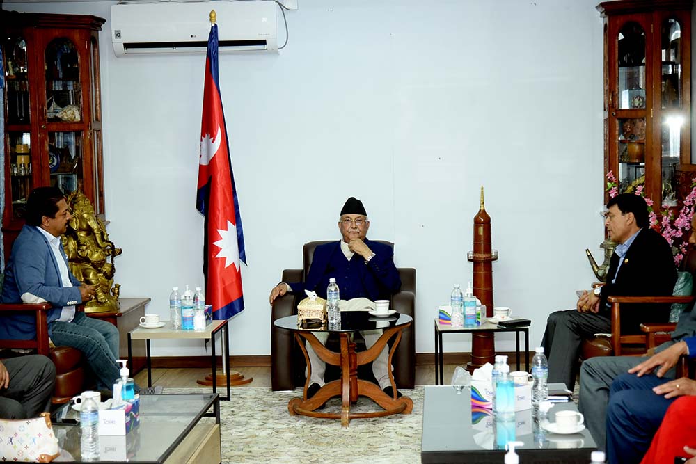 FNCCI urges ex-PM Oli not to bring private sector within CIAA&#8217;s jurisdiction