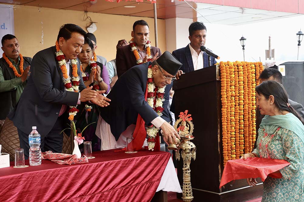 PM Dahal inaugurates paragliding, says it boosts tourism