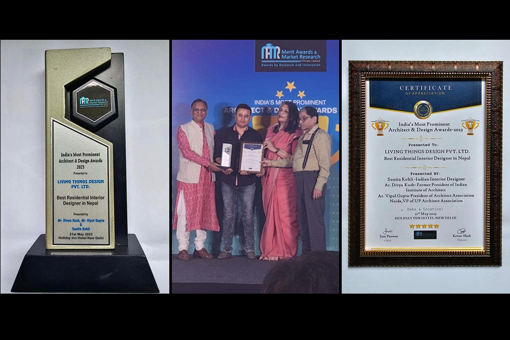 Living Things Design&#8217;s Singh awarded &#8216;Best Interior Designer Of The Year – 2023&#8217;