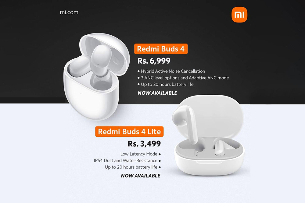 Xiaomi Nepal launches Redmi Buds 4, Buds 4 Lite