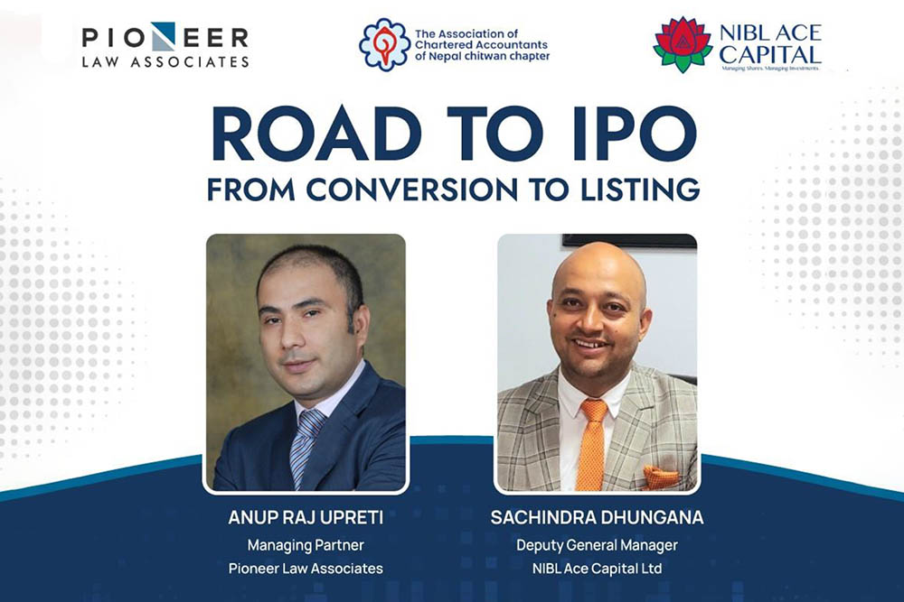 NIBL Ace Capital hosts workshop on ‘Road to IPO’