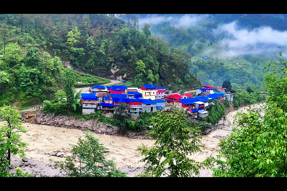 Infrastructure worth Rs 500m destroyed in floods, landslides in eastern Nepal