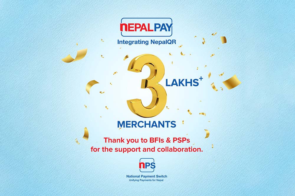 BFIs, PSPs acquire over 3 Lakh merchants in NEPALPAY QR