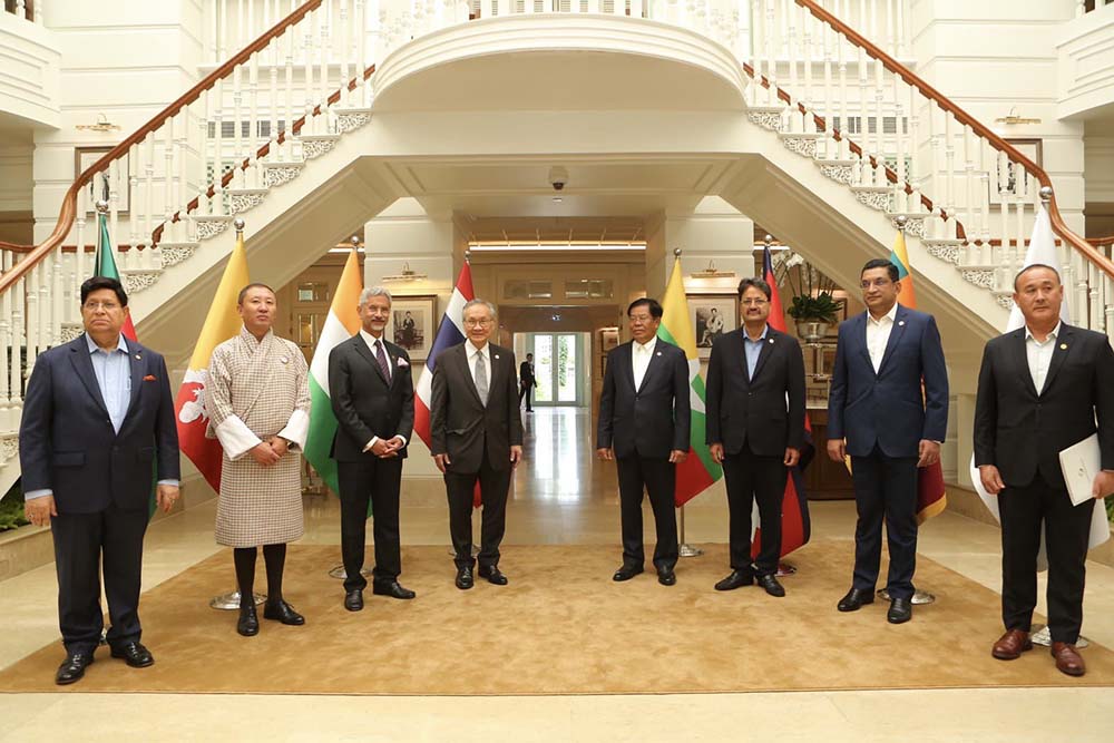 Foreign ministers of BIMSTEC member nations discuss ways to bolster cooperation