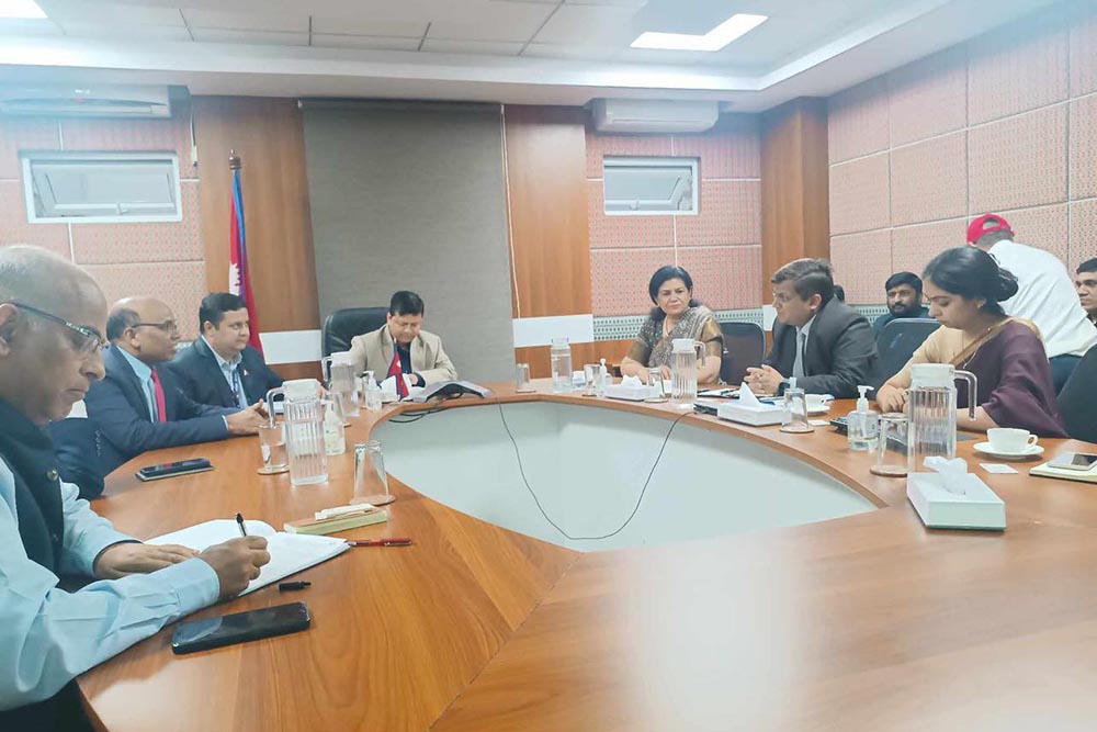 Indian delegation briefs NPC members about PM Gati Shakti