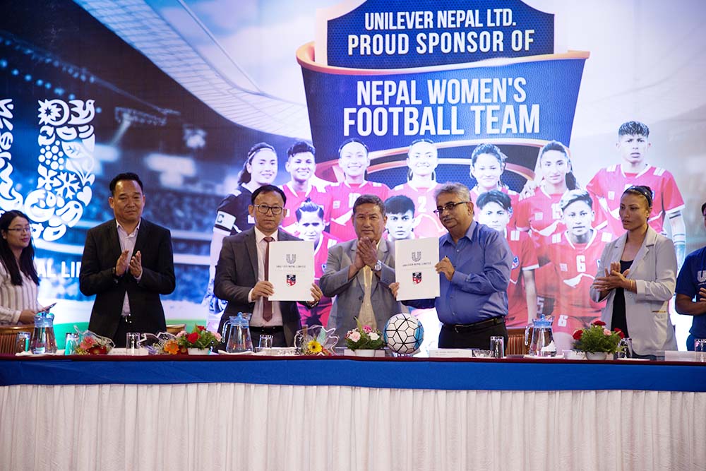 Unilever Nepal to support national women&#8217;s football team