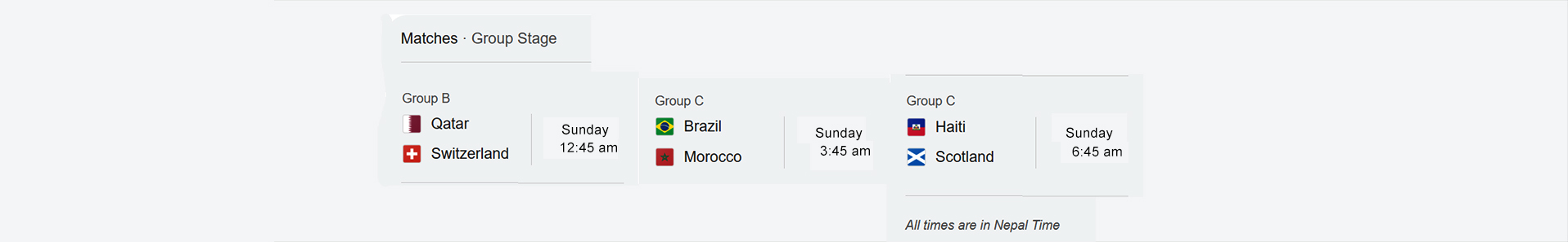 June 14 wcup