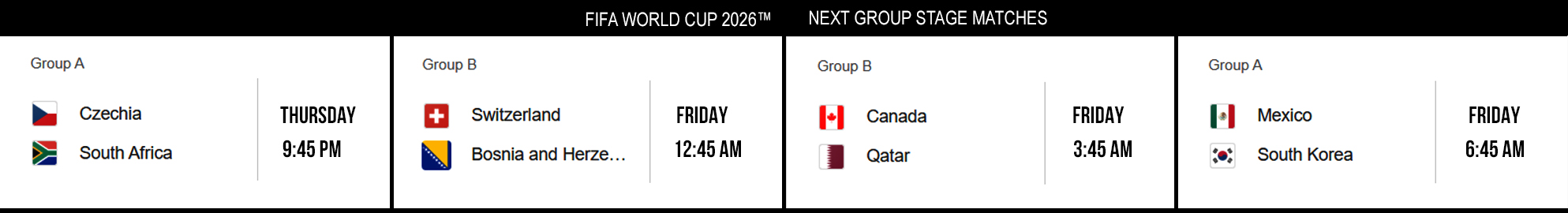 Wednesday, June 17 Wcup