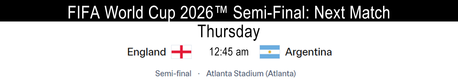 Saturday, June 20 matches