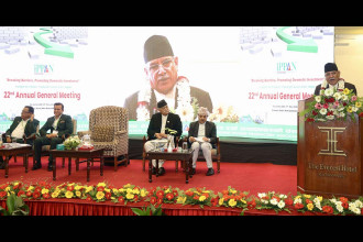 At 22nd AGM of IPPAN, PM Dahal urges private sector to invest in hydropower 