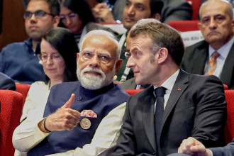 Macron tells AI summit he's determined to 'shape rules' with allies