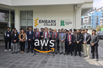 The Startup Network Nepal holds AI hackathon 2026 at Embark College