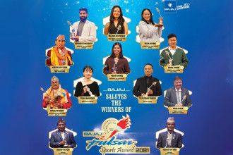 Dipendra Singh Airee and Erika Gurung Named Players of the Year at NSJF Sports Awards