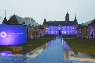 EU leaders meet to counter pressure from Russia, China, Trump