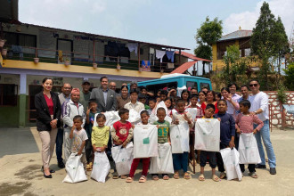 Aloft Kathmandu Thamel undertakes CSR initiative at Matri Nepal Bal Griha ahead of new academic session