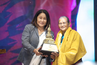 Champion for political leadership and equality, Asta Laxmi Shakya honoured with WOW Women Achievers Lifetime Achievement Award