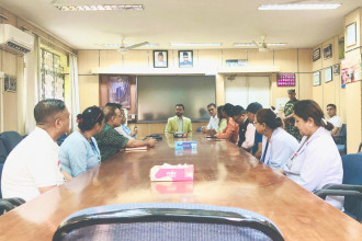 Education minister visits BPKIHS, pledges action on academic, financial challenges