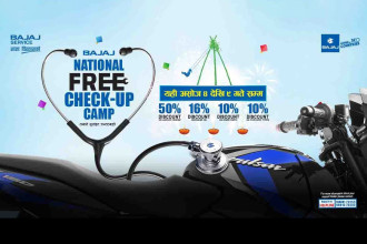 Bajaj launches national free motorcycle check-up camp ahead of festive season