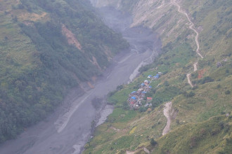 Budhigandaki flood: Ten people go missing; six bridges swept away