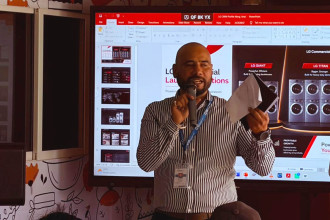 CG Electronics showcases LG commercial washing machines at seminar in Kathmandu