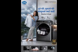 CG Meridia launches front-load washer-dryer to tackle monsoon laundry problems