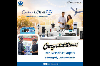 Randhir Gupta wins 'set of 5 products' in CG New Year 2083 gift scheme