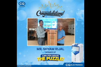 CG announces winner of 'Can you solve the Puzzle?' contest