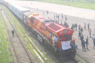 Cargo train arrives at Biratnagar from Kolkata under Nepal‑India transit agreement