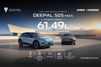MAW Vriddhi Autocorp offers special promotional pricing on Deepal S05 MAX at NADA Auto Show 2026