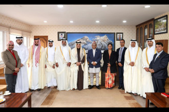 Qatar Chamber delegation arrives in Kathmandu for JBC talks