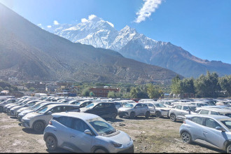 Over 2,500 EVs remain stranded in Mustang after Beni-Jomsom road damage